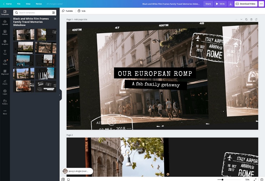 Buat Slideshow Online dengan Gambar Sendiri Tanpa Aplikasi